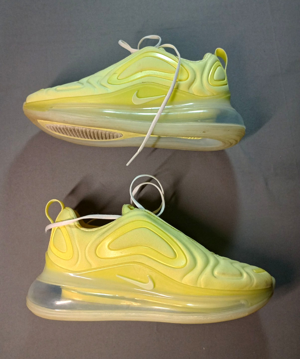 Nike Air Max 720 SE Luminous Yellow Women’s Low Top Sneakers women's size 6